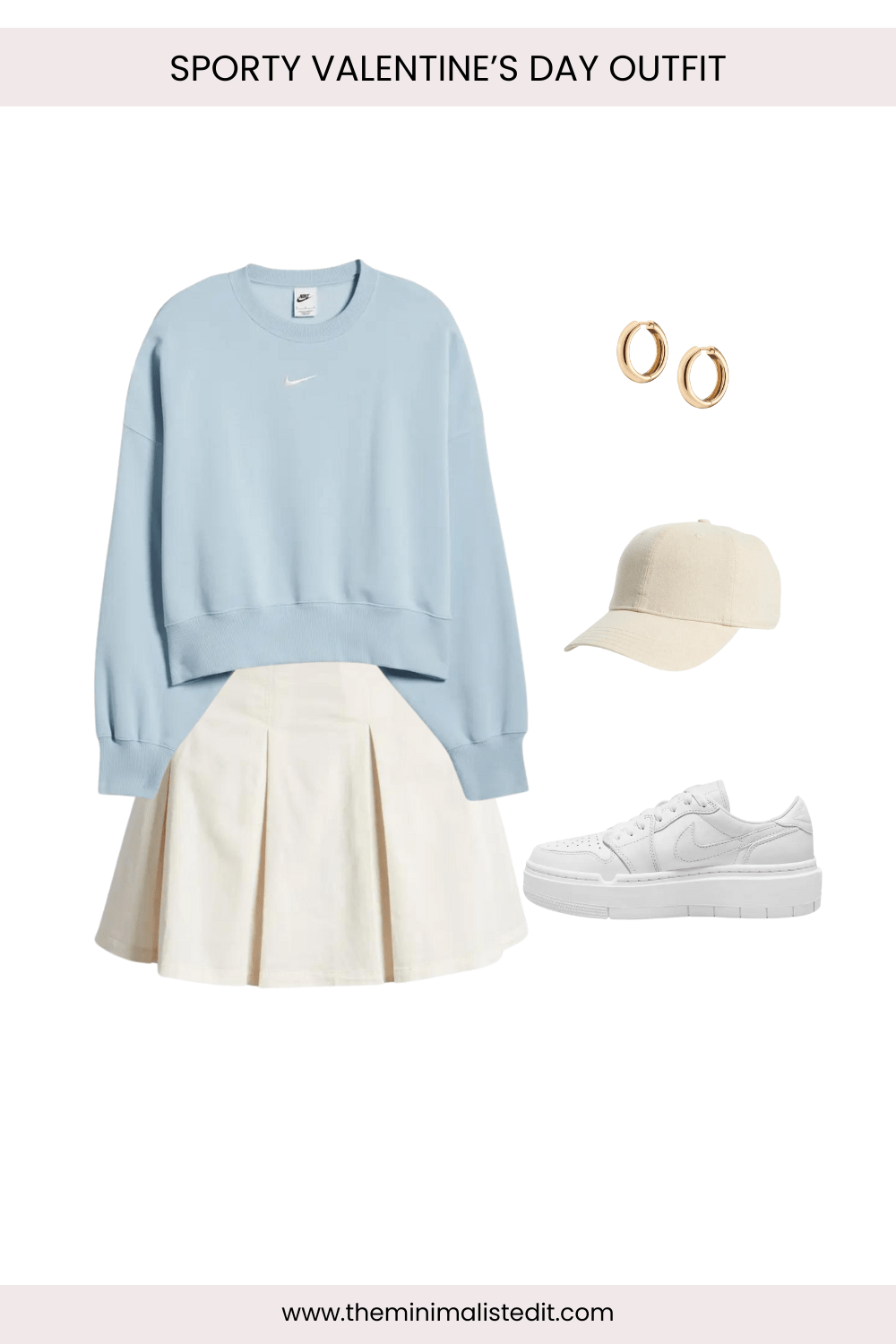 sporty valentine's day outfit